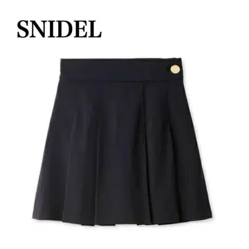 새상품급 SNIDEL 스나이델 Sustainable 플리츠 숏 팬츠