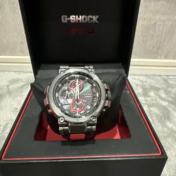 G-SHOCK MT-G B-1000 블랙/레드