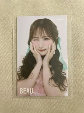 오가와 나나코 Sweet 제휴 콜라보 캠페인 오리지널 트레이딩 카드