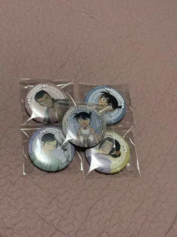 코난 기모노 캔뱃지
