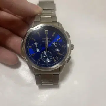 SEIKO WIRED 손목시계 블루