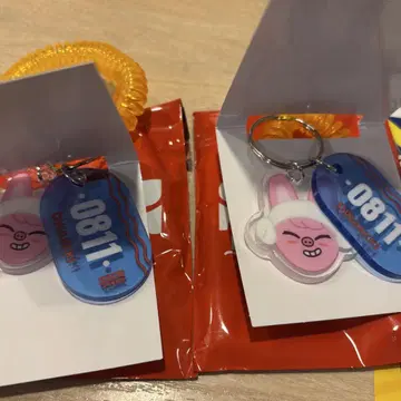 straykids 스키즈 팝업 사우나 키링 돼끼 세트
