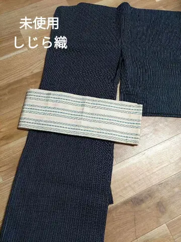 [미사용] 시지라 오리 유카타 면 린넨