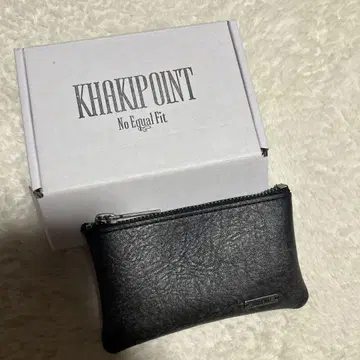 KHAKIPOINT 블랙 Vintage Card Wallet
