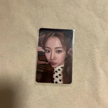 윤진 countingstars hot 중화 럭키드로우 트레이딩 카드