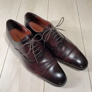 madras 마드라스 다크 브라운 천연 가죽 비즈니스 슈즈 24.5cm