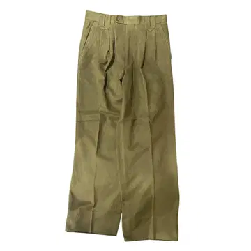 LANCEL 와이드 슬랙스 카키