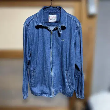 Lee lee LEE 데님 집업 블루종 자켓 파랑 L 가을
