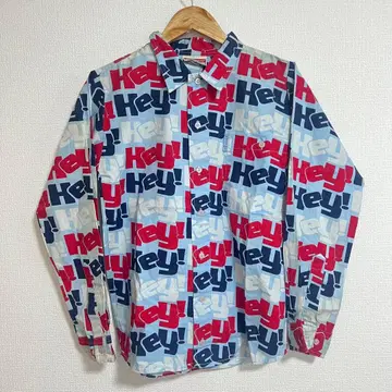 플래티넘 FUBU 전체 패턴 셔츠  극히 희귀한  희소품  힙합 빈티지