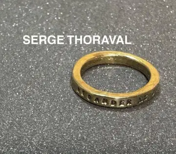 SERGE THORAVAL 셀쥬트라발 반지 12호 골드