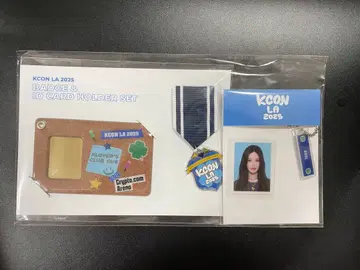 미개봉 새상품 izna KCON LA 2025 ID 카드 홀더 지민