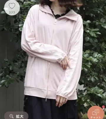 액시즈팜 UV 차단 지퍼 파커