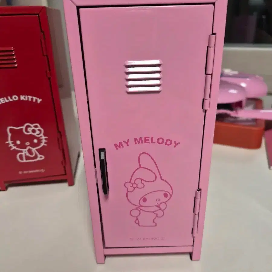 Sanrio My Melody Cabinet Steel Storage Box Piggy Bank #마이멜로디,#마이멜로디캐비넷,#마이멜로디저금통,#마멜저금통  on Bunjang Global Site.