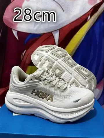 신품 HOKA ONE ONE Bondi 9.0 스니커즈 28cm