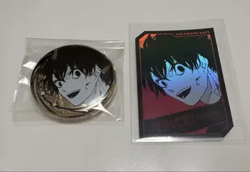SAKAMOTO DAYS 홀로 카드 컬렉션 골든 캔뱃지 나구모