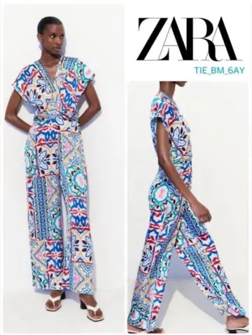 ZARA 여성용 올인원 살로펫 점프수트