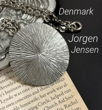 DENMARK 제 Jorgen Jensen 빈티지 펜던트 탑