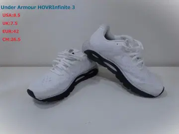 언더아머 남성용 스니커즈/경량 러닝/26.5cm