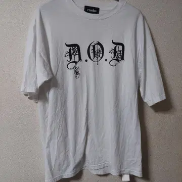 엑소더스 D.O.D. 프린트 화이트 티셔츠