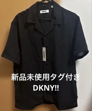 택 포함 미사용 새상품 DKNY 셔츠 L 사이즈