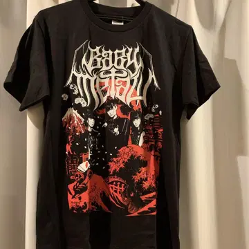 BABYMETAL 2015년 월드 투어 티셔츠 M 사이즈