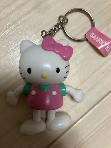 키티 키링 입체 피규어 레트로