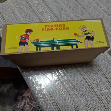 양철 탁구 장난감