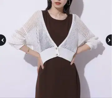 이번 시즌 새상품 미사용 택 포함 Mystrada 메쉬 볼레로