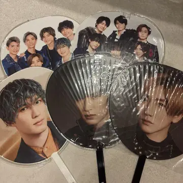 SixTONES 부채 5개 세트