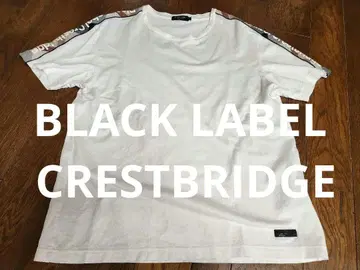 BLACK LABEL CRESTBRIDGE 화이트 티셔츠 사이즈 1
