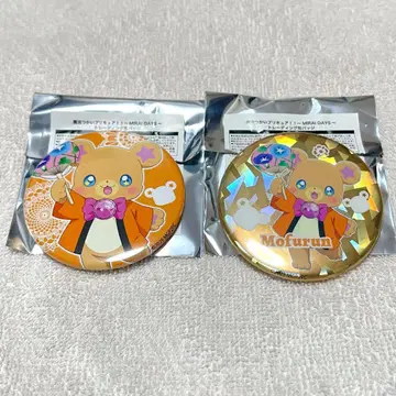 프리큐어 팝업 캔 배지 홀로그램 모플룬