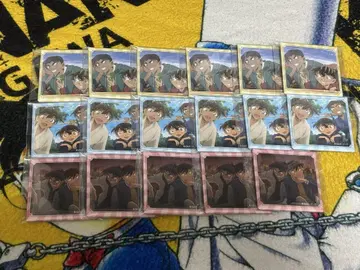 명탐정 코난 코난랜드 TD 메모리얼 캔뱃지 에도가와 코난 오키타 헤이지