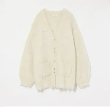 Eaphi SHAGGY KNIT CARDIGAN