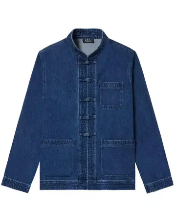 A.P.C 데님 차이나 재킷 LA CHINOISE XS