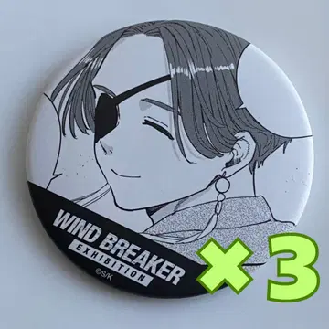 WIND BREAKER 전시회  랜덤 원작 장면 캔 배지  소장준비 3점
