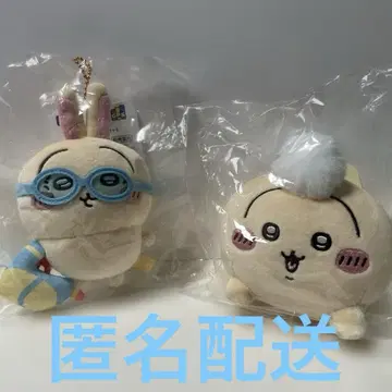 치카와 엉덩이 인형 (토끼) 치카와 고글 토끼 마스코트