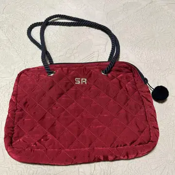 SR 퀼팅 숄더백 빨강