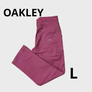OAKLEY 오클리 남성 의류 골프 핑크 팬츠 사이즈 32