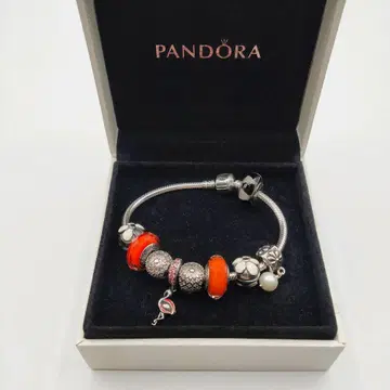 PANDORA 판도라 SV925 큐빅 팔찌 뱅글