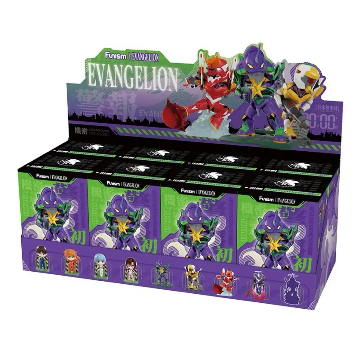 funism] Evangelion Random Figure 8 Types Individual (Random) / Set