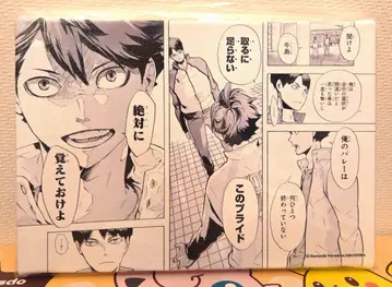 신품 미사용 하이큐!! 명장면 아트보드 오ikawa Tetsu