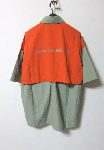L 나일론 셔츠 나일론 셔츠 Chaos Fishing Club