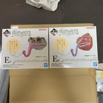 파충류 & 양서류 제일복권 렙타일즈 헤드 마그넷 2점