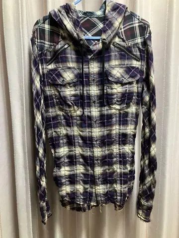 야스 도착 LGB 셔츠 PK L.G.B. 루그랑 블루 y2k