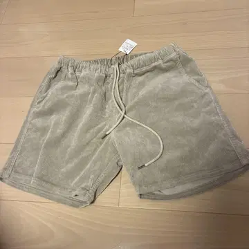 론 헤르만 새상품 코듀로이 팬츠 숏팬츠 베이지