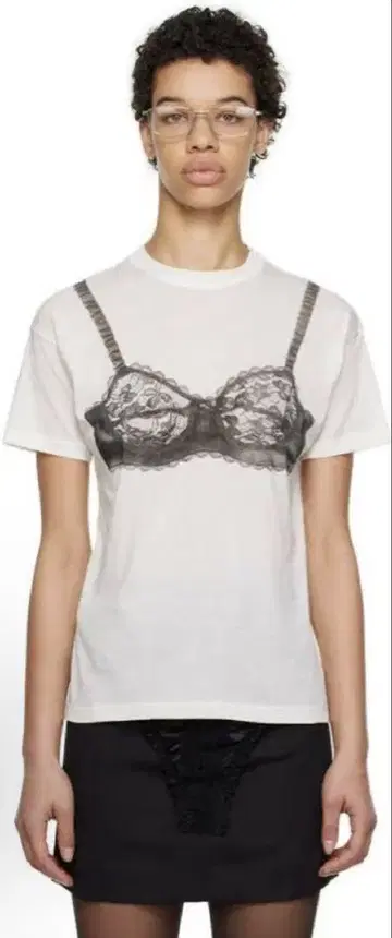 23ss Vaquera Bra Print T-shirt