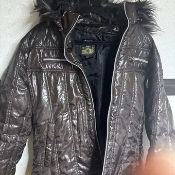 오빠 스타일 다운 자켓 퍼