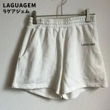 LAGUAGEM 라구아젬 숏팬츠 화이트 맨투맨 F 사이즈