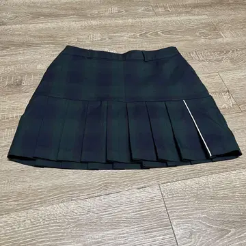 TaylorMade UNITED ARROWS 스커트 체크 패턴 그린