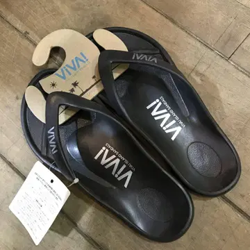 VIVA! 비바 아일랜드 블랙 비치 샌들 23cm 일본제 정가 3,520